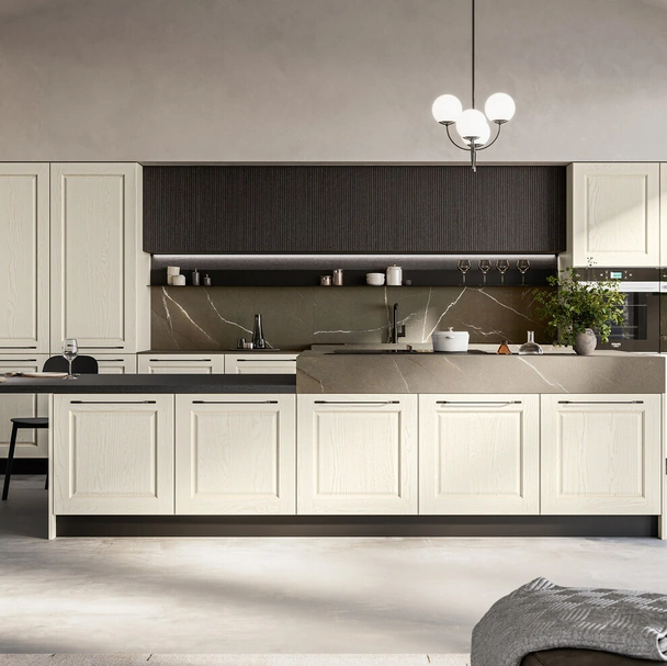 Cucina Classica con isola Asolo 01 di Arredo3