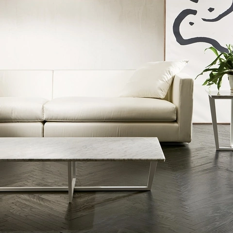 Tavolino City in marmo di Pacini e Cappellini