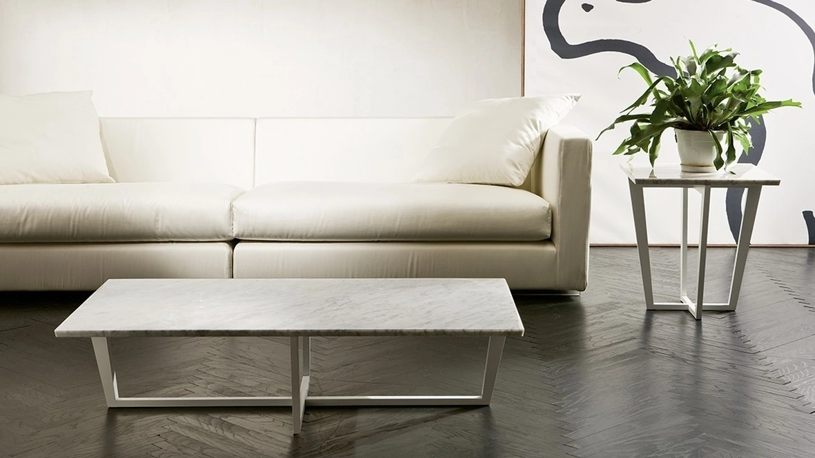 Tavolino City in marmo di Pacini e Cappellini