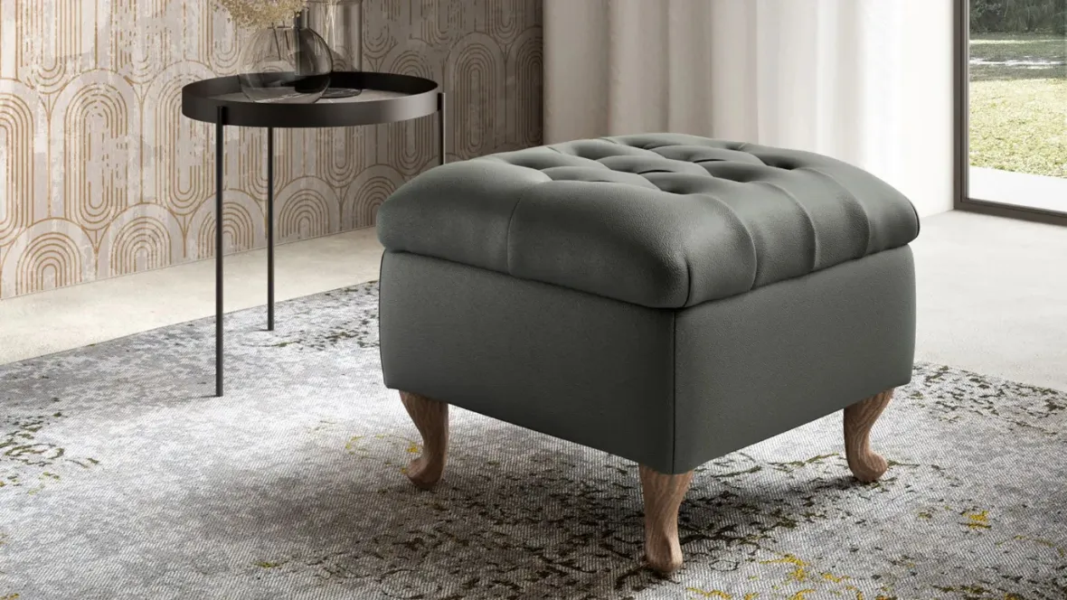 Pouf classico Calvin di Doimo Salotti