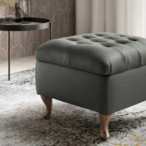 Pouf classico Calvin di Doimo Salotti