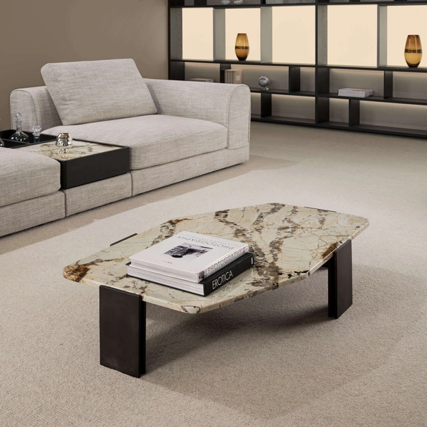 Tavolino in marmo Stone di Conte