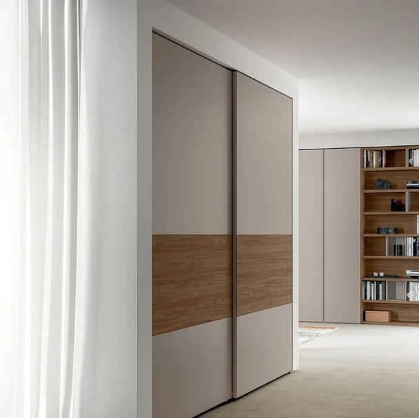Armadio con ante scorrevoli Strip di Dielle Modus