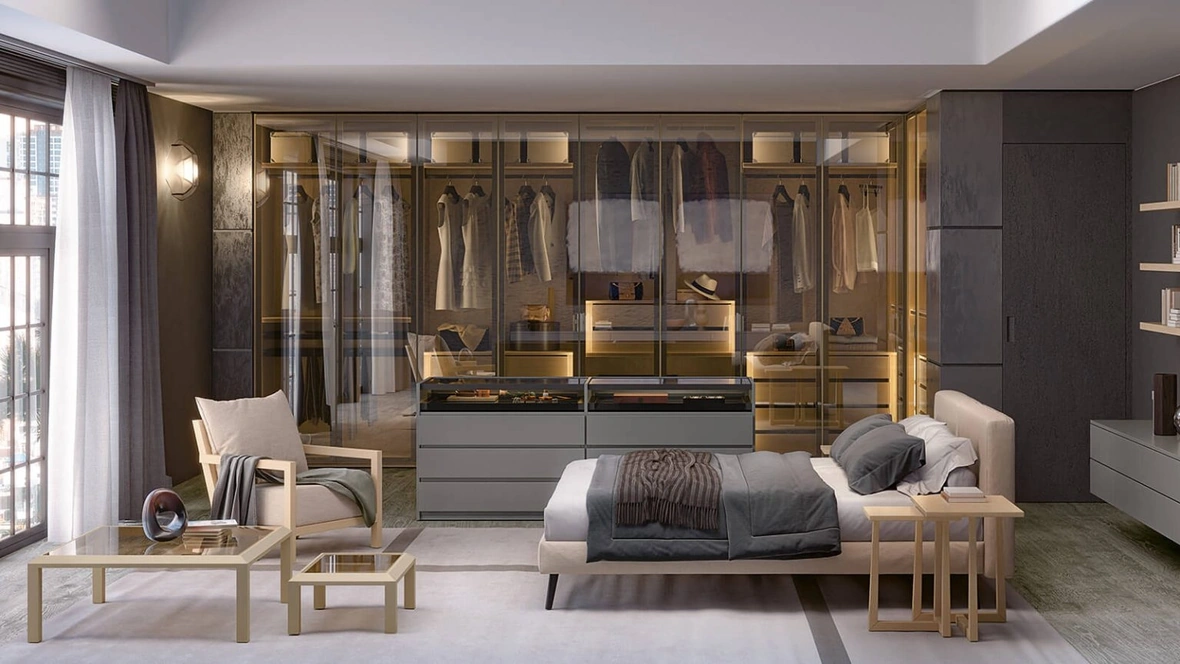 Armadio Naxos con ante battenti di Fratelli Elli