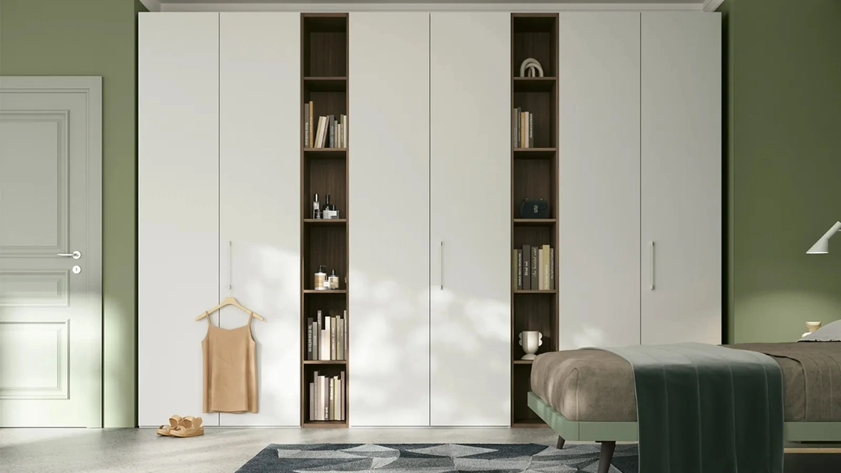 Armadio con ante battenti Plana di Dielle Modus