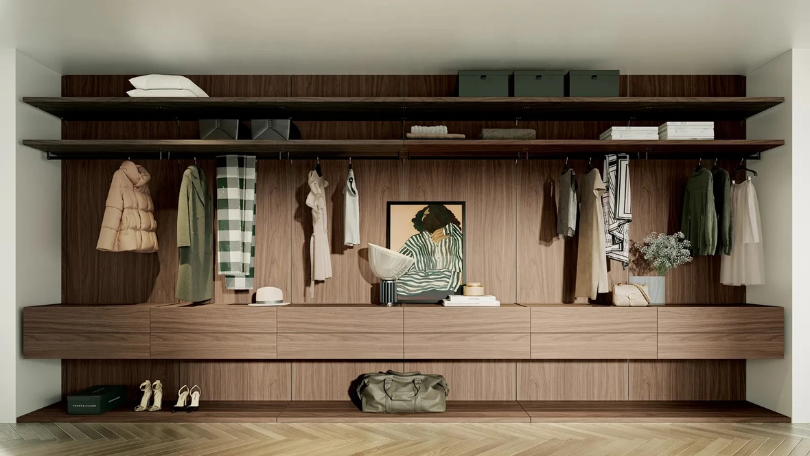 Cabina Armadio Rack System di Dielle Modus