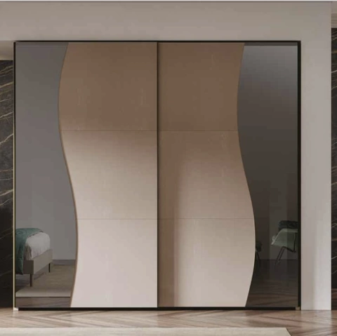 Armadio con anta scorrevole Surf di Artigianmobili