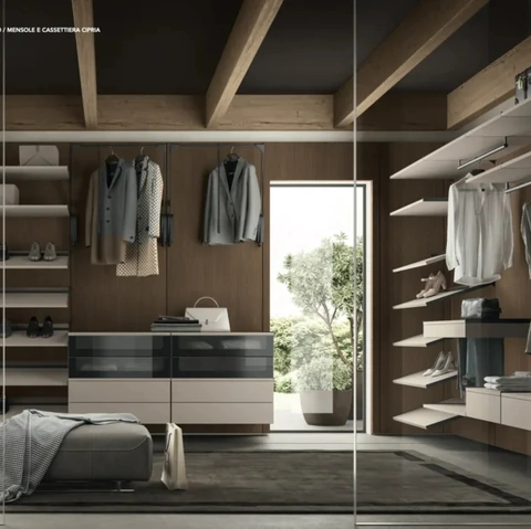 Cabina Armadio Systema 02 di Artigianmobili