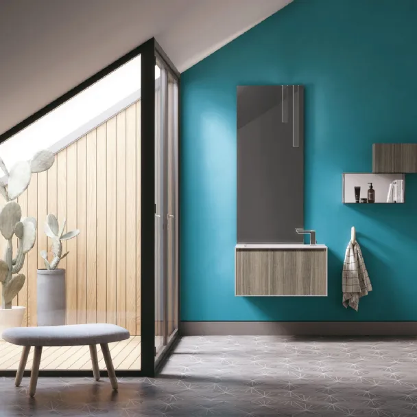Mobile da Bagno LC Composizione 5 di Puntotre