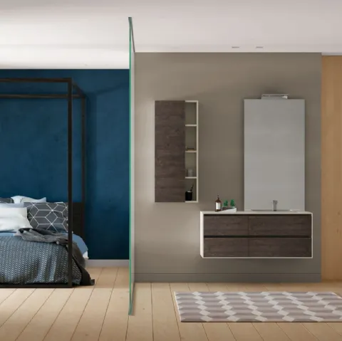 Mobile da Bagno LC Composizione 7 di Puntotre