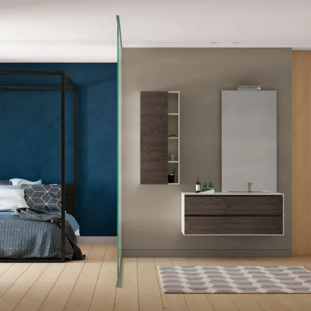 Mobile da Bagno LC Composizione 7 di Puntotre