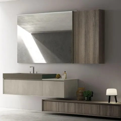 Mobile da Bagno M2 Composizione 4 di Puntotre