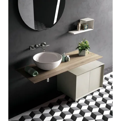 Mobile da Bagno M3 Composizione 124 di Puntotre
