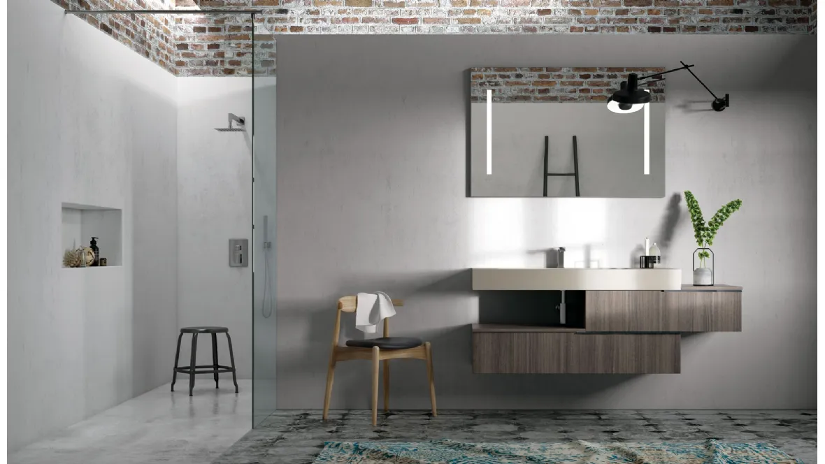 Mobile da Bagno News 1 News 2 Composizione 3 di Puntotre