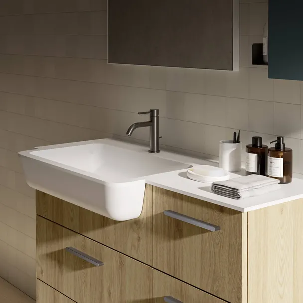 Mobile da Bagno a terra Sistema Maniglia 31 di Puntotre