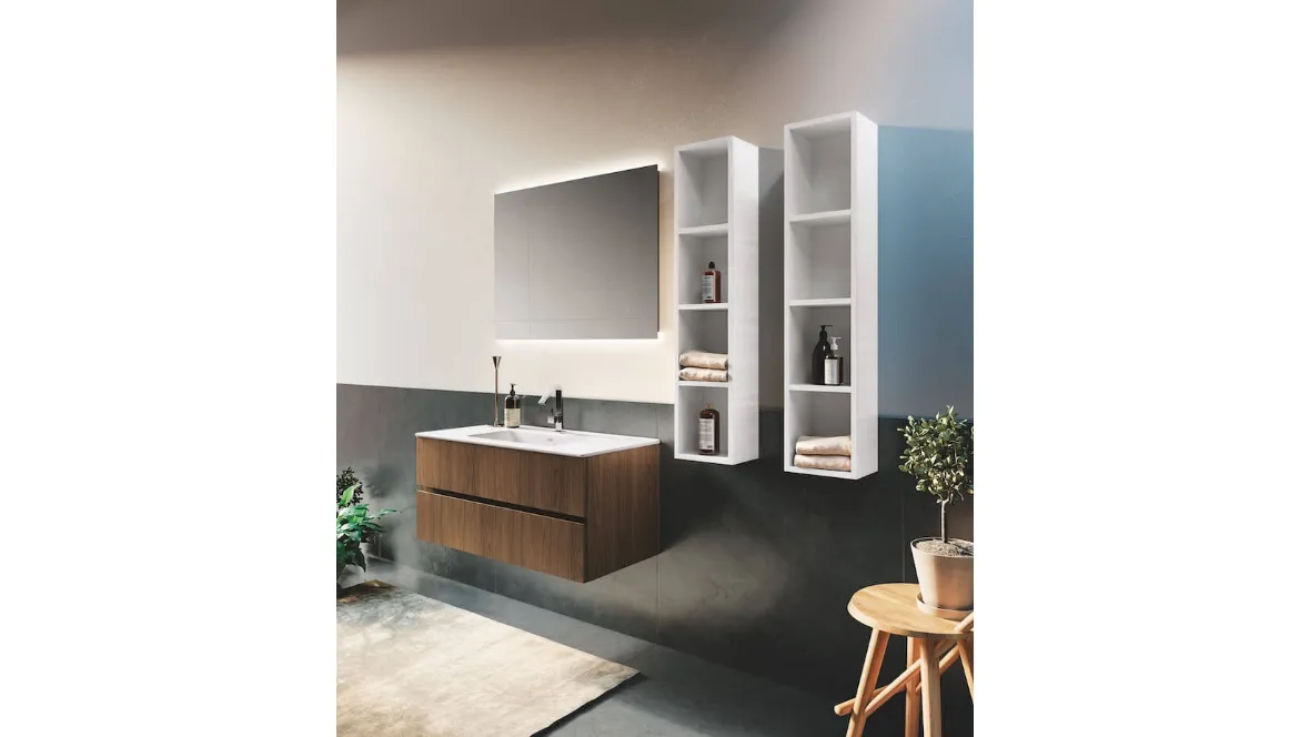 Mobile da Bagno Up Down Composizione 7 di Puntotre