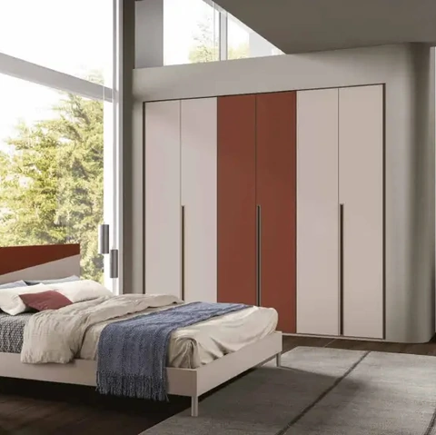 Letto con testiera Diagonal di Artigianmobili