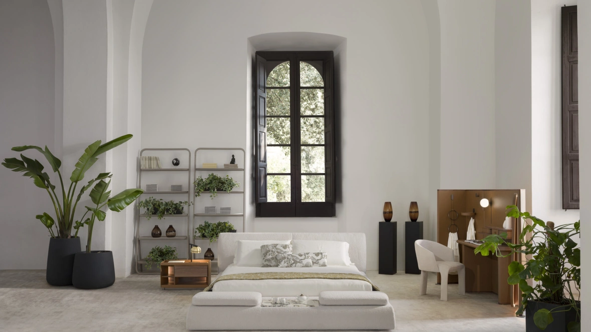 Letto di design Mou di Conte
