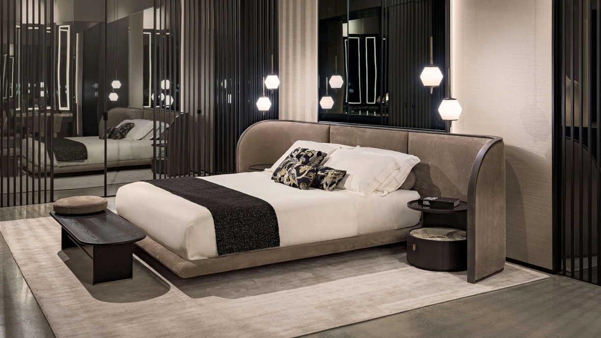 Letto matrimoniale Roof di Conte