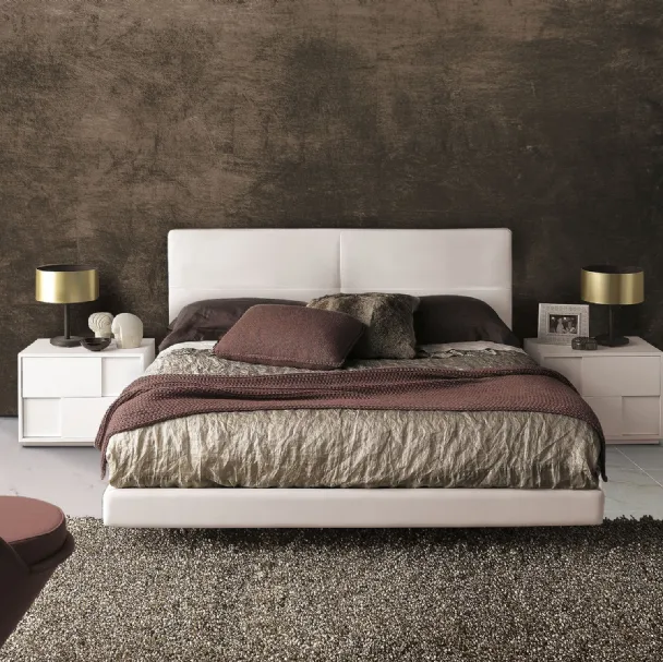 Letto Soft in pelle di Fimes