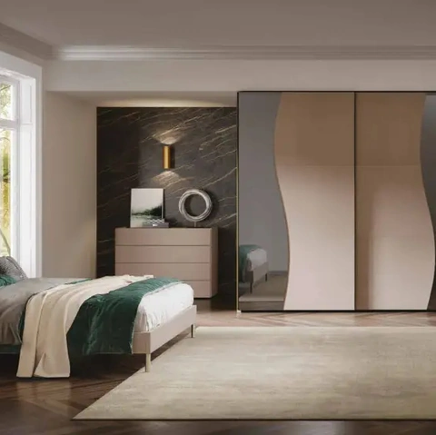 Letto matrimoniale Surf di Artigianmobili