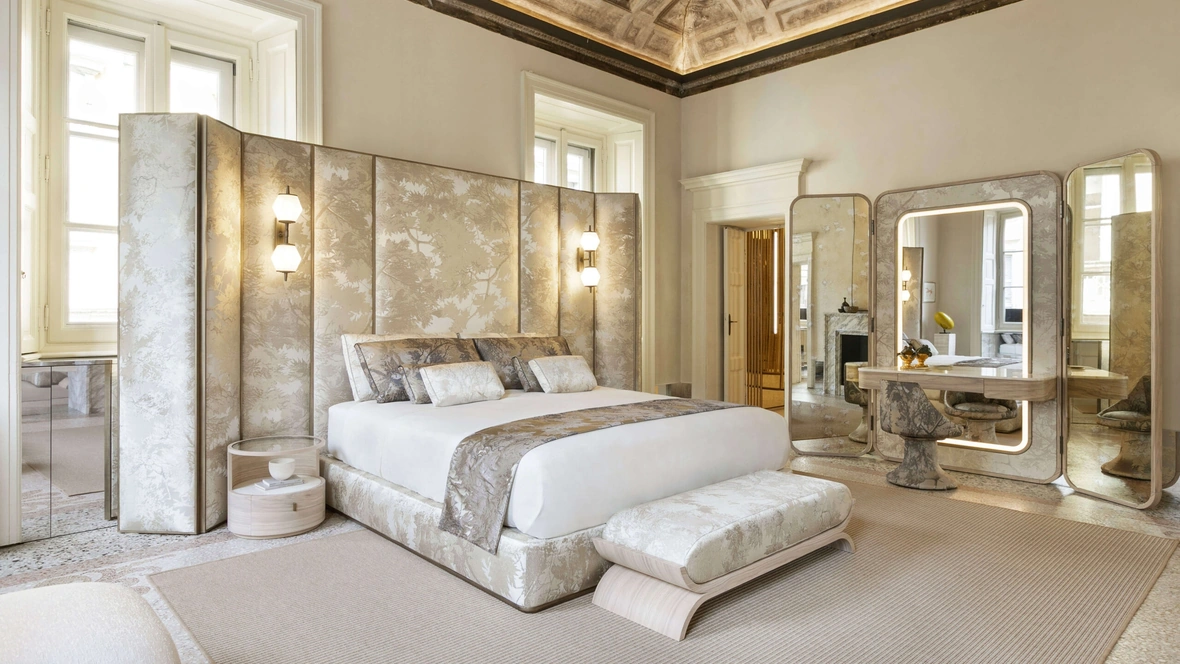 Letto imbottito Tiberio di Conte