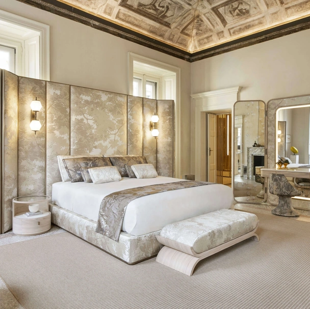 Letto imbottito Tiberio di Conte
