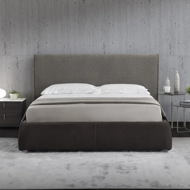 Letto matrimoniale svasato Vivaldi di Conte