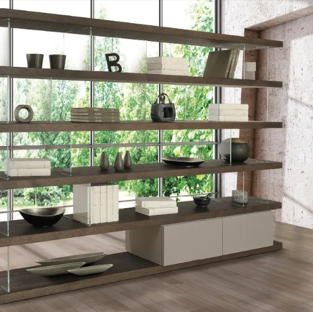 Libreria Composizione 70 di Linegianser