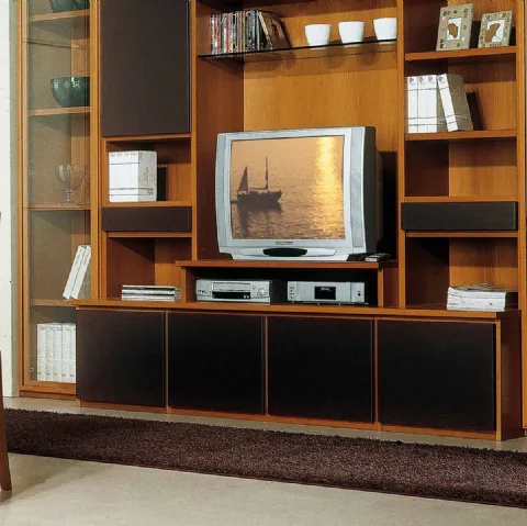 Libreria sospesa in legno Porta PL308 di Fratelli Elli