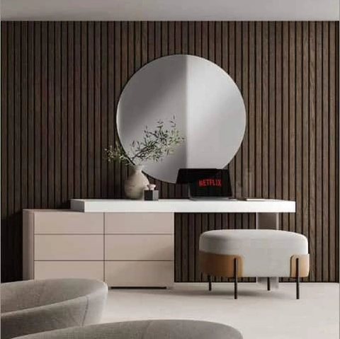 Madia Velvet 4-C4 con scrittoio di Artigianmobili