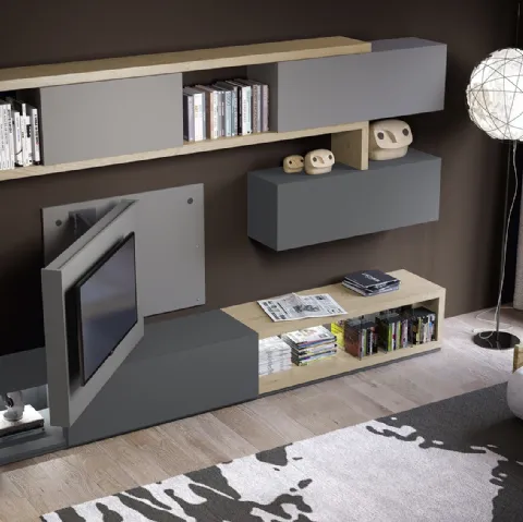 Mobile Porta Tv Girevole X2 di Astor Mobili