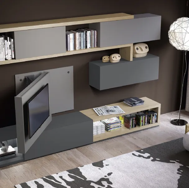 Mobile Porta Tv Girevole X2 di Astor Mobili