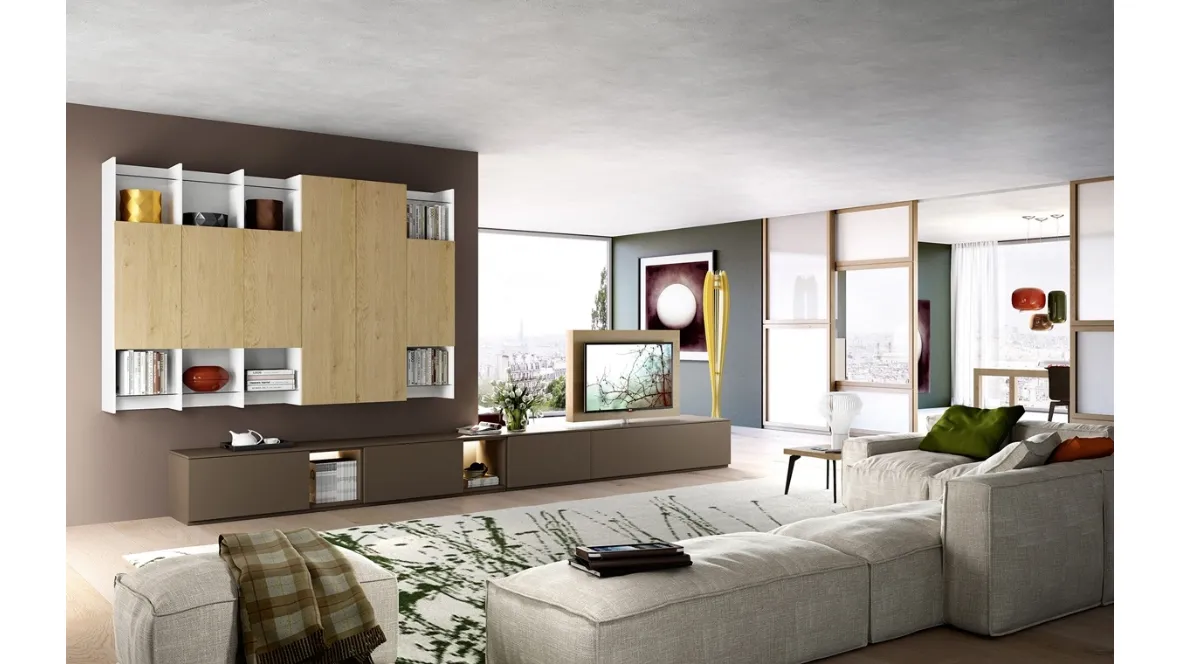 Mobile porta tv 360 Sky di Astor Mobili