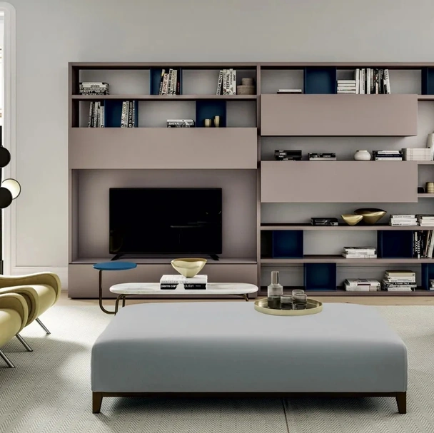 Parete Attrezzata Line Up 08 di Dielle Modus