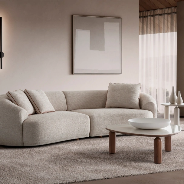 Divano lineare Bond di Pacini e Cappellini