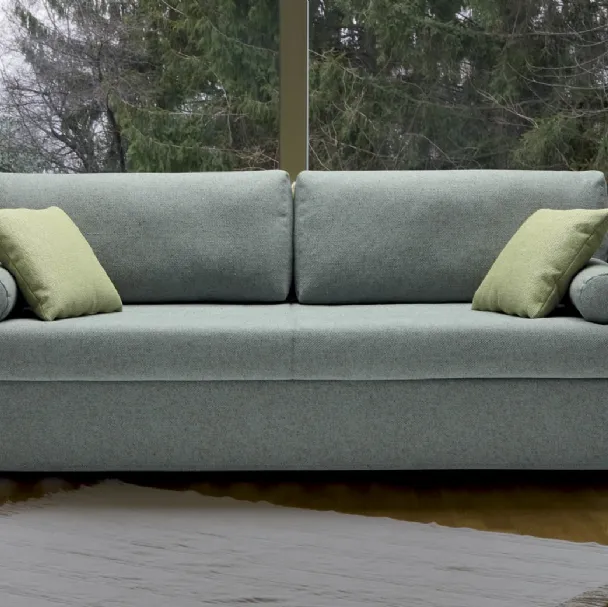 Divano letto Jack Classic in tessuto di Milano Bedding