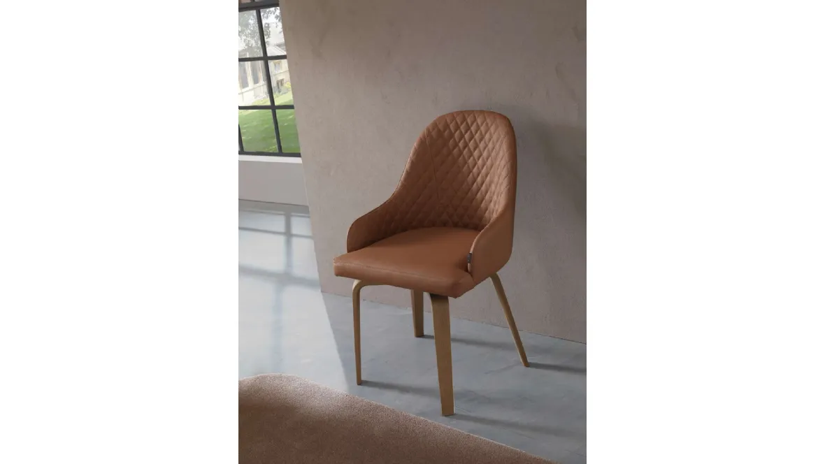 Sedia girevole Atena di Ozzio