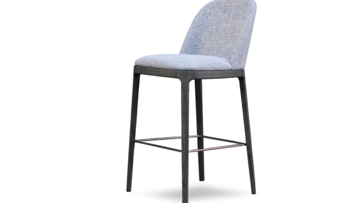 Sgabello Grace Stool in tessuto di Pacini e Cappellini