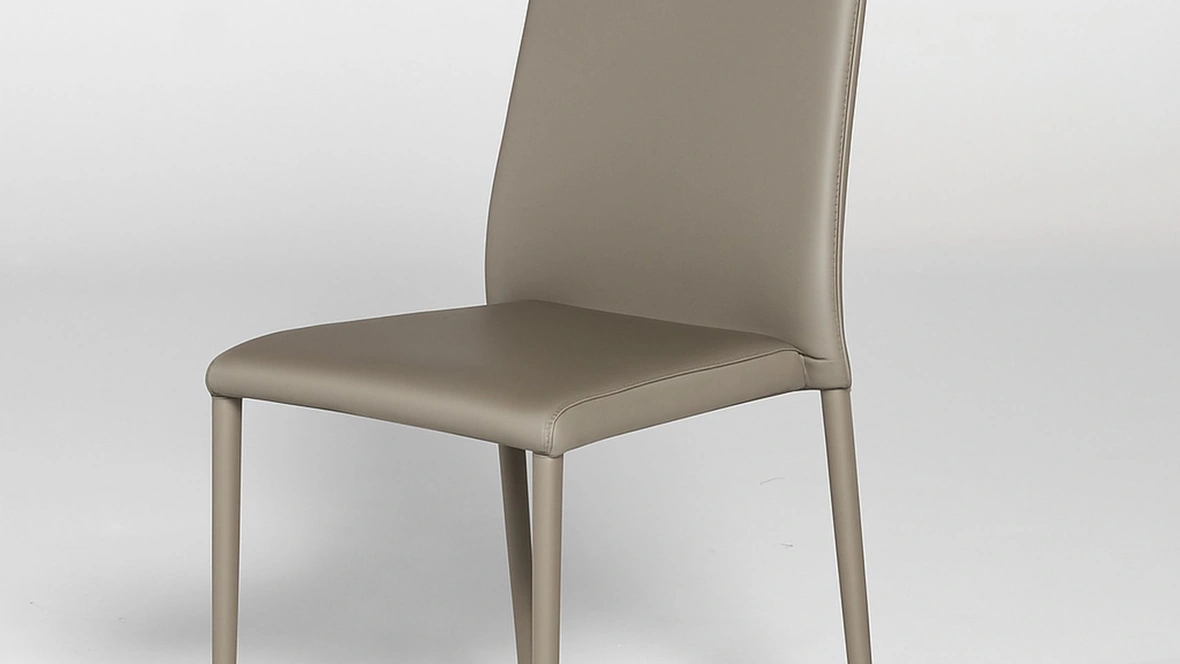 Sedia in ecopelle Moon di Colico