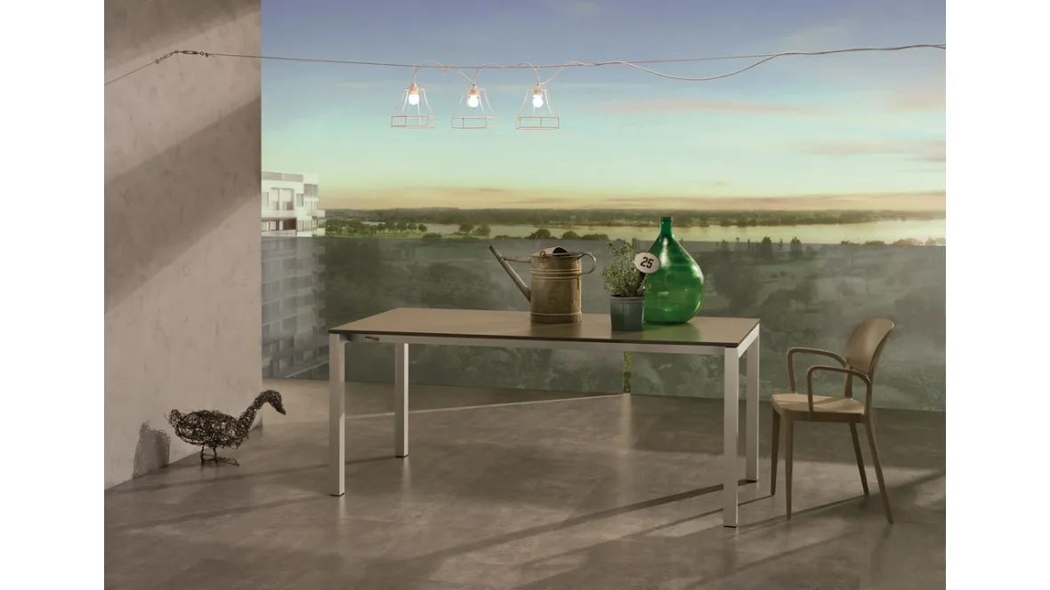 Tavolo allungabile Zen Outdoor di Elementi