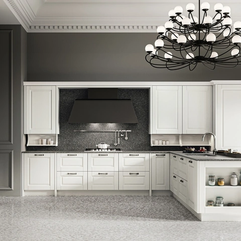 Cucina Classica con penisola Asolo 04 di Arredo3