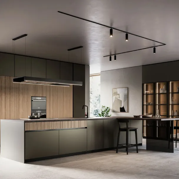 Cucina Moderna Asia 06 con isola Arredo3