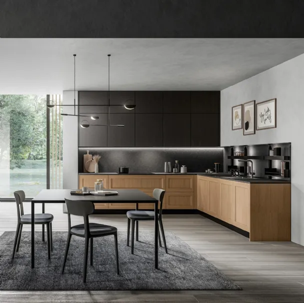 Cucina Moderna Frida 03 angolare di Arredo3