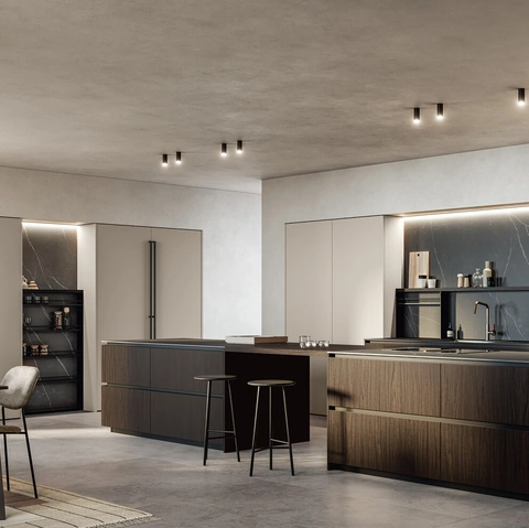 Cucina Moderna con isola Kalì 08 di Arredo3