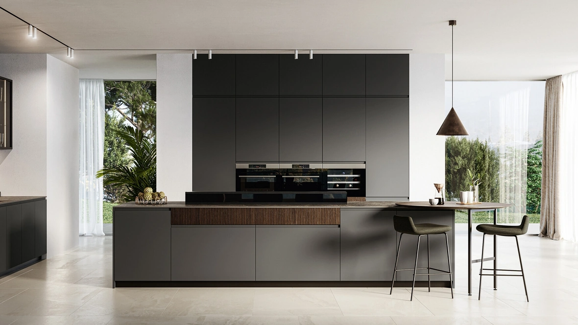 Cucina Moderna in Pet opaco Wega di Arredo3